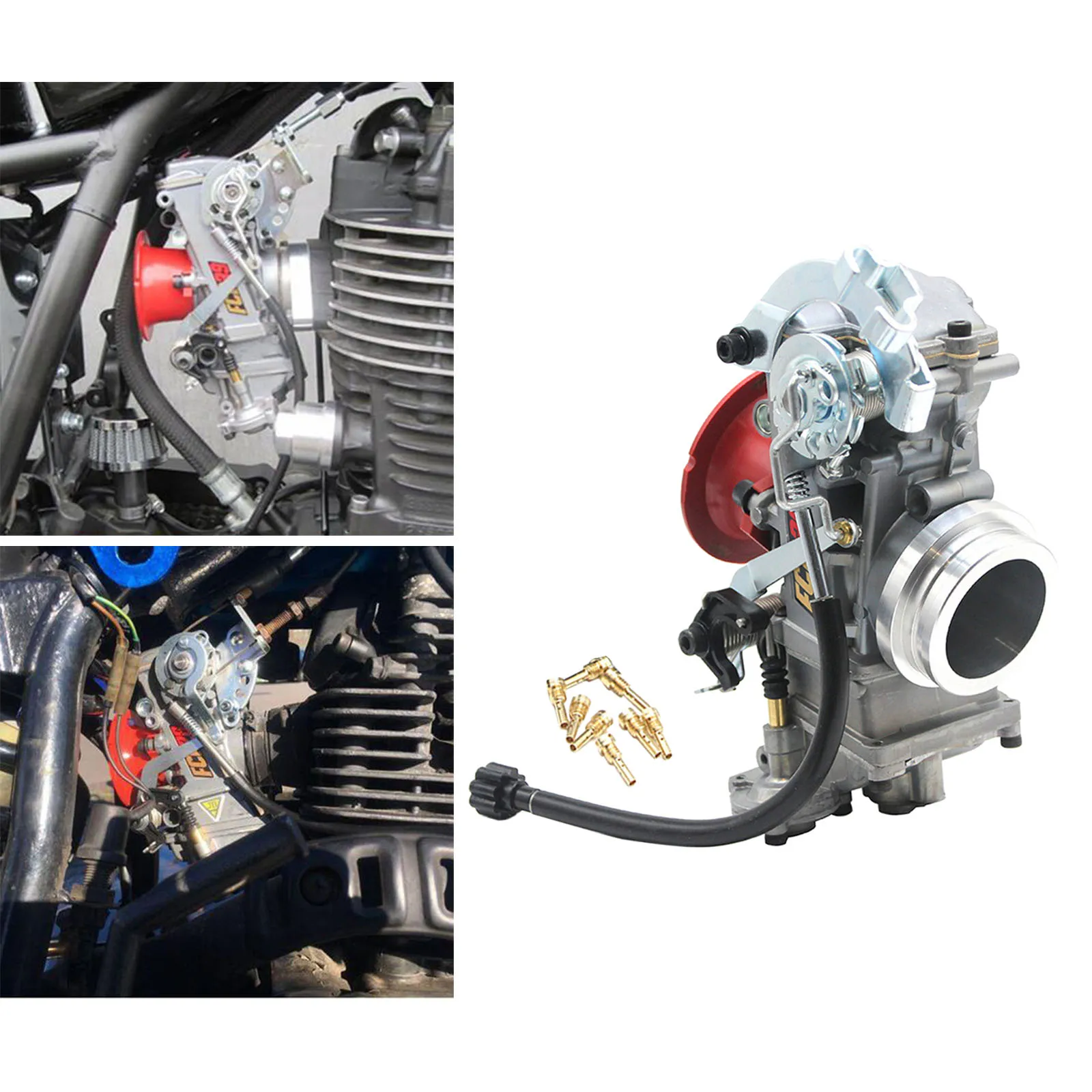 

Мотоциклетная модель 39 мм FCR39, модель 300cc-500cc для Husqvarna450, внедорожный велосипед, четыре двигателя, гоночные двигатели, хорошая мощность