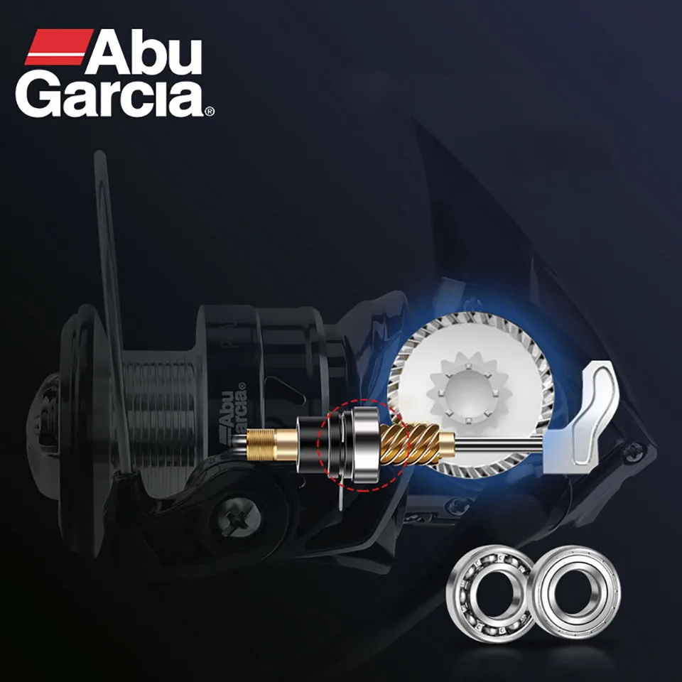 

Original Abu Garcia PMAX II Spinning Reel Fishing Reels Medium Shallow Aluminum Spool 7+1BB Bearings Fishing Reel Max 8kg Power