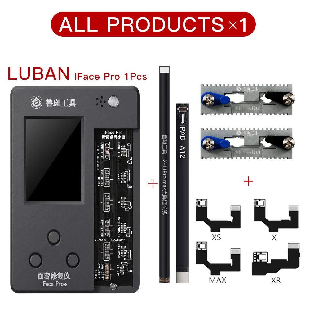 

Luban LB Programmer JC WL Dot Matrix Cable Face ID Flex For iPhone 12promx 12pro11promax XSmax XS XR X Face ID Problem Repair