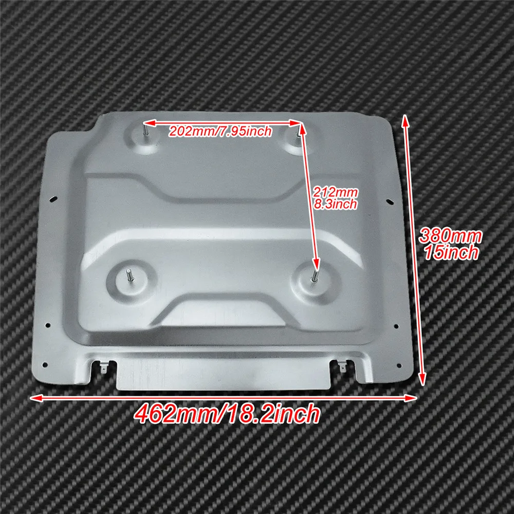 Motorcycle Chrome Tour Pak Pack Trunk Metal Base Plate For Harley Touring Street Glide Road King FLHTK FLHR 2014-2020 | Автомобили и
