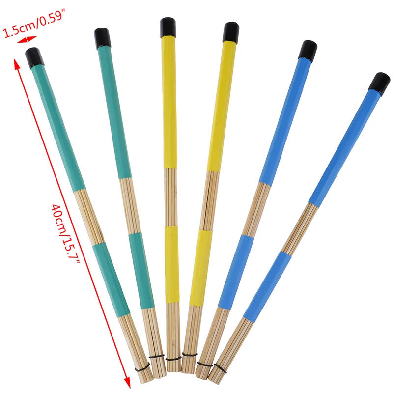 

1 Pair Bamboo Drum Sticks Electronic Drum Rack Drumsticks Musical Sticks Percussion Instruments Accessories
