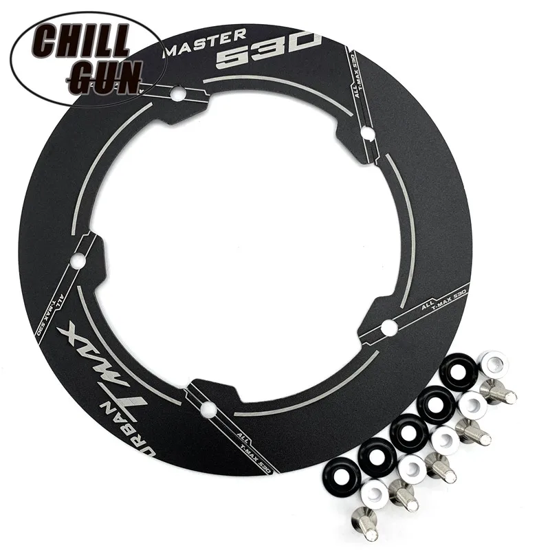 Чехол для колеса мотоцикла декоративная крышка ремень передачи шкив украшение