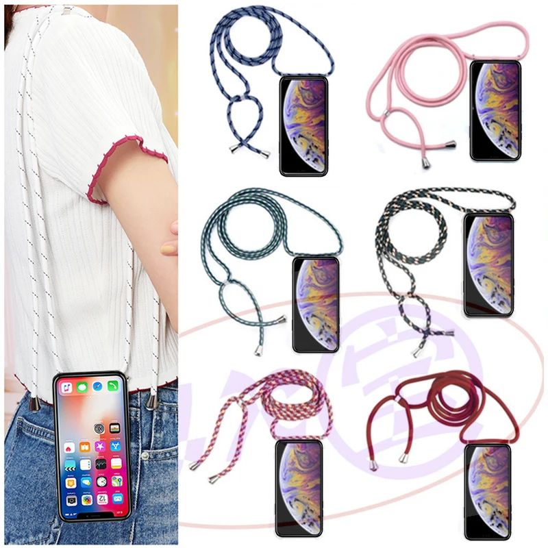 Case for LG G7 Plus G8S G8X G8 Thinq G4 Beat Pro G4S G4C Magna G6 Lanyard Neck Strap Rope Cover