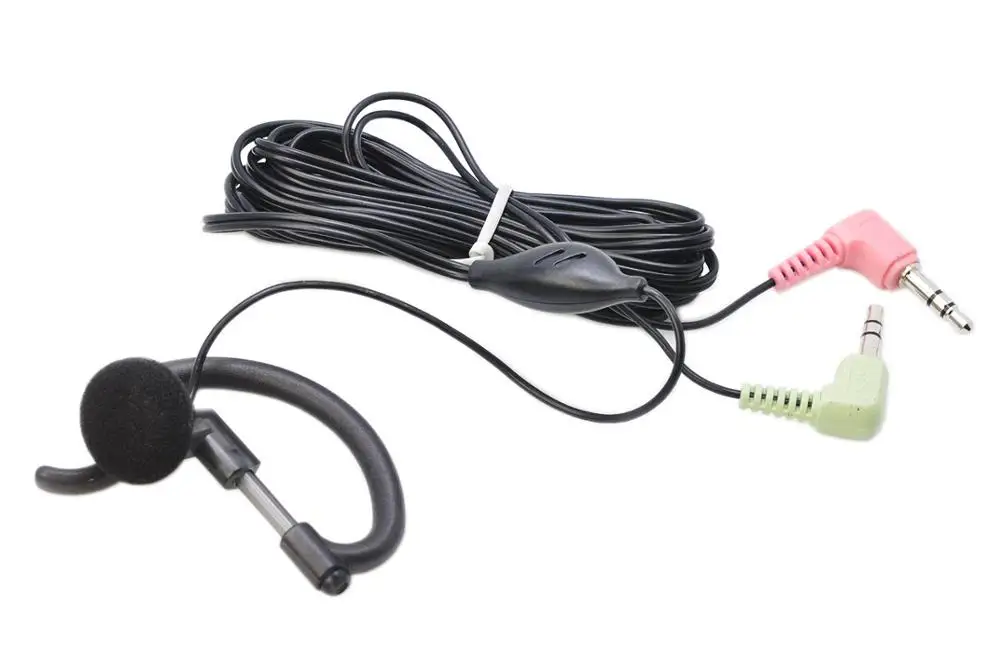 Креативная гарнитура HE 100 с одним ушным крючком микрофон 2 3 метров телефонная