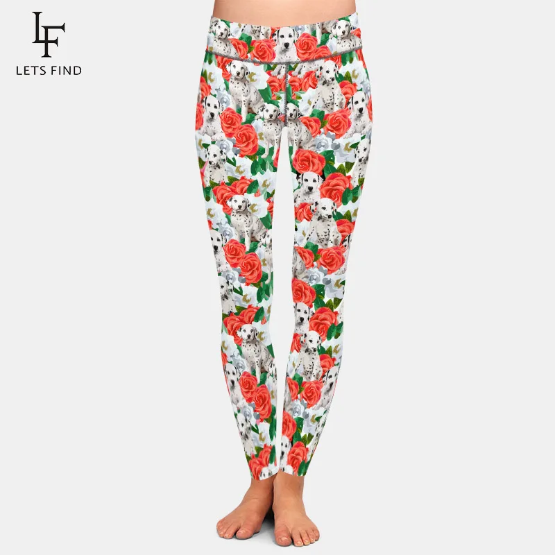 LETSFIND из смеси очень мягкого молочного шелка с принтом 3D собаки и цветы шаблон Для