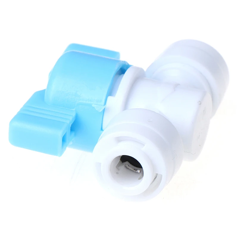 

2 PCS/lot Plastic 1/4" OD Tube Tee Type PE Pipe Fitting Hose Quick Connector Aquarium RO Water Filter Reverse Osmosis System