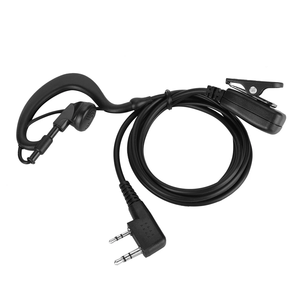 

Single K-head Ear-hook Earphone Walkie Talkie Two Way Radio Headset