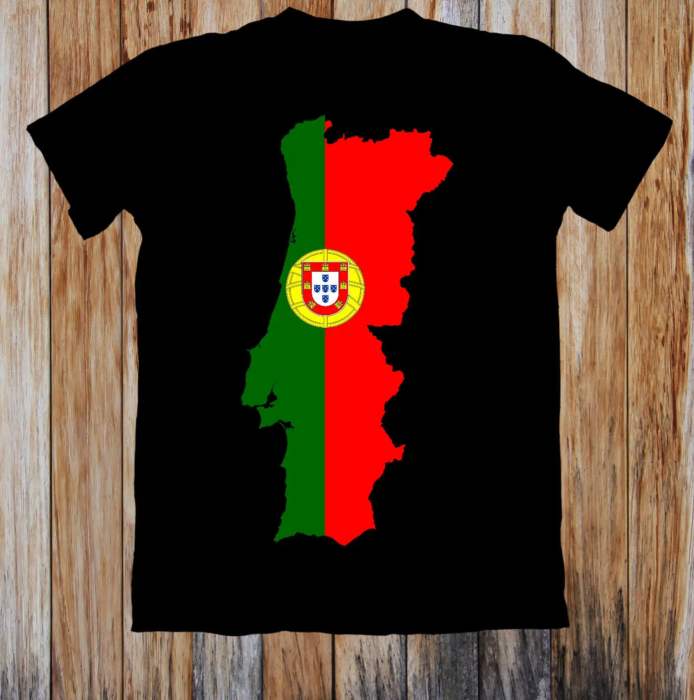 

T SHIRT PORTUGAL MAP & FLAG UNISEX Men Funny T-SHIRTS
