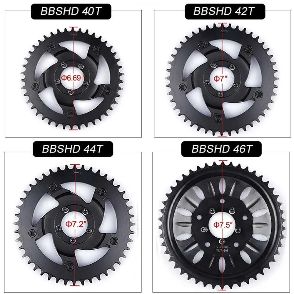 Bafang 100 мм 48V 1000 Вт BBSHD середине приводной двигатель для электрического велосипеда