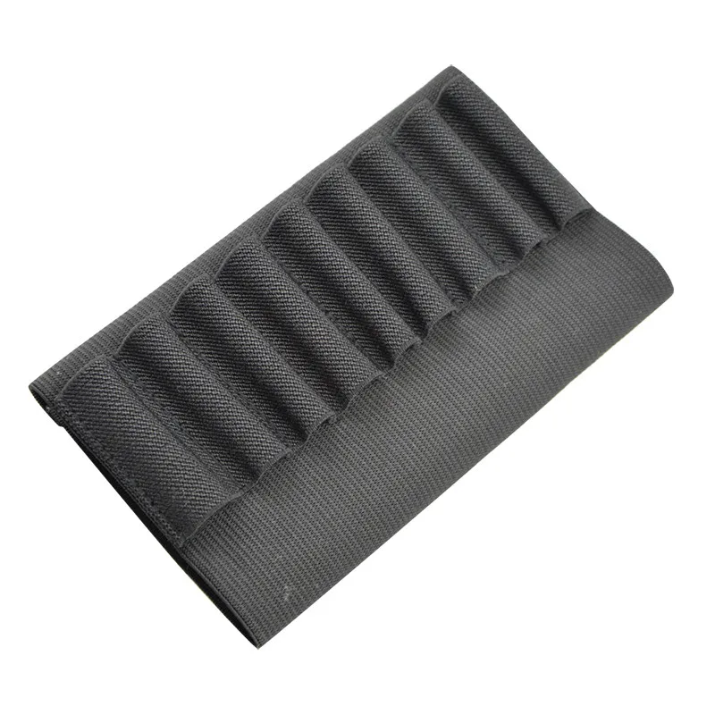 2PcsTactical 9 круглая винтовка патроны чехол патрон Держатель Buttstock сумка охотничья