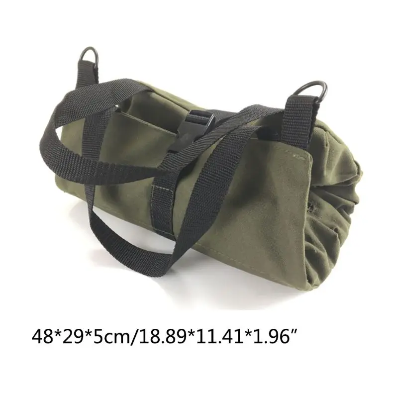 

Multifunctional Single Shoulder Bag Handhold Hardware Electrician Toolkit Tool Storage Waterproof Wear-resistant Canvas T5UC