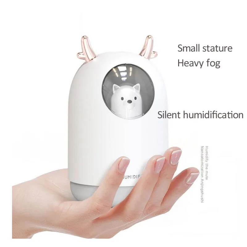 300ML Satsuma cute Humidifier usb moisturizing mini home office small aromatherapy car air humidifier humidifier for skin care