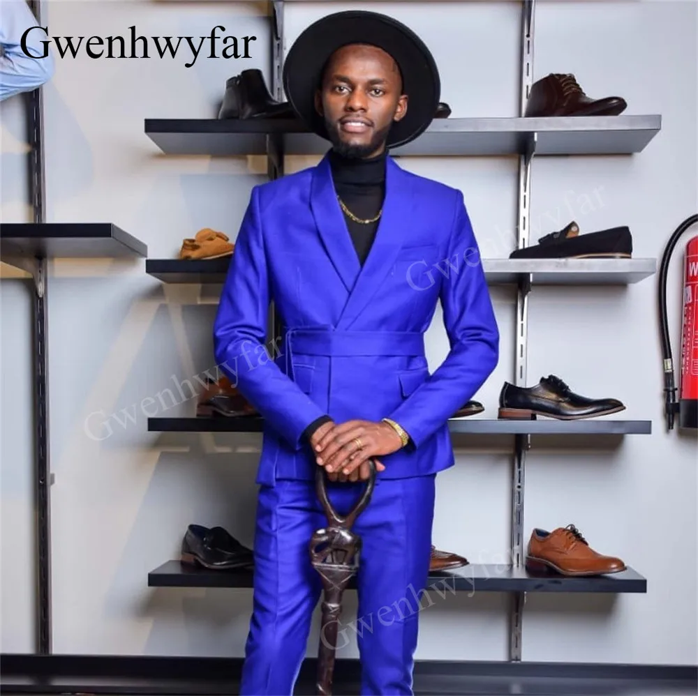 Гвенвифар Новое поступление серый мужской костюм Slim Fit 2 шт. для выпускного вечера