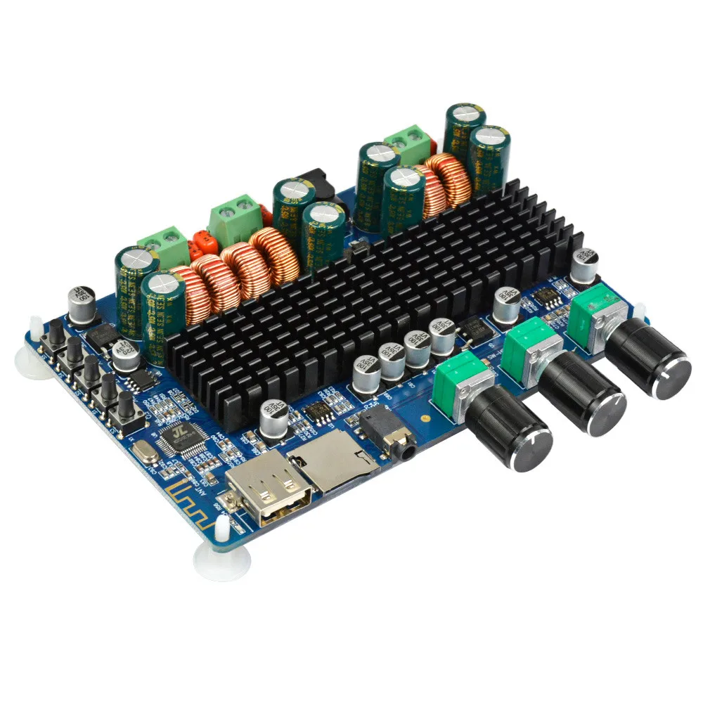 Плата bluetooth усилителя AIYIMA TPA3116 2x50 Вт + 100 усилитель звука цифровой сабвуфер