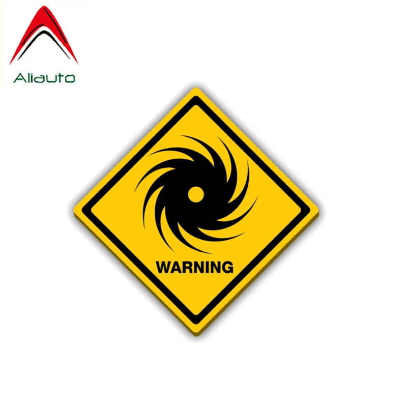 Предупреждающая Автомобильная наклейка Aliauto высокое качество опасность ураган