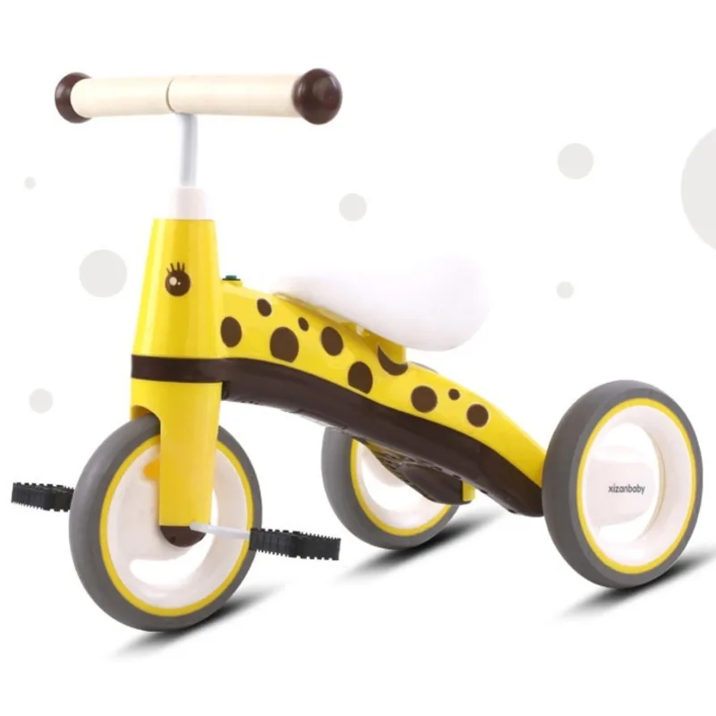 mini children's Tricycle bicycle Baby music kids bike riding pedal artifact  1-2-3-5 years old celebrate gift pink yellow