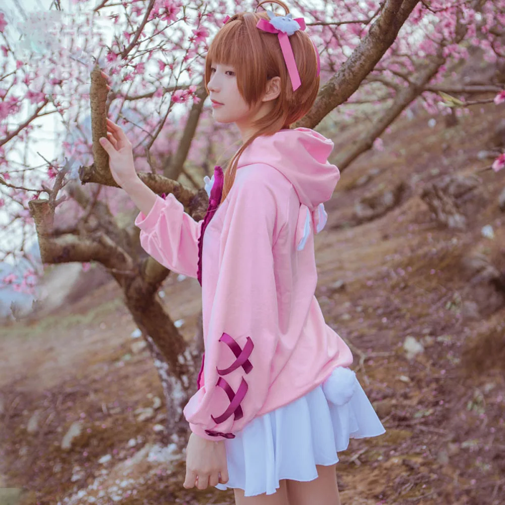 Костюм для косплея VEVEFHUANG Cardcaptor Sakura Clearcard костюм Kinomoto Tomoyo Daidoji школьная форма