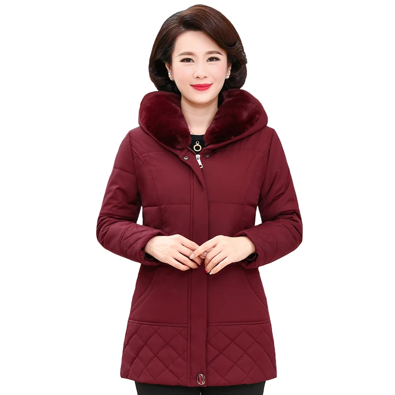 Искусственные парки искусственный кроличий мех воротник Толстая теплая Тонкая