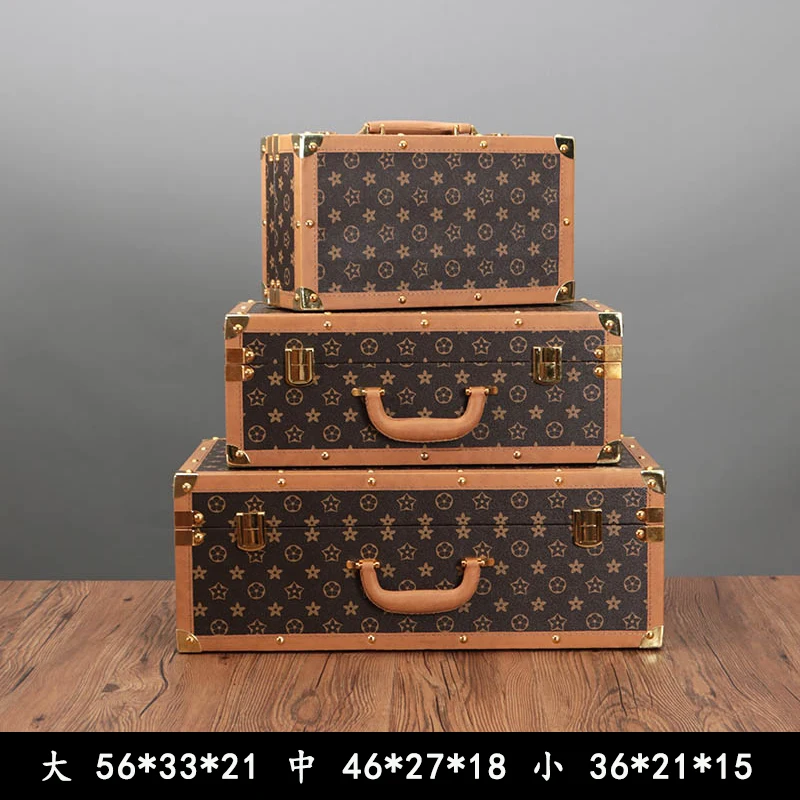 Органайзер для хранения косметики Ретро Чехол костюма ящик деревянная коробка