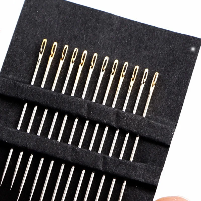 Крупные швейные иглы многоразмерные длинные инструменты из нержавеющей стали