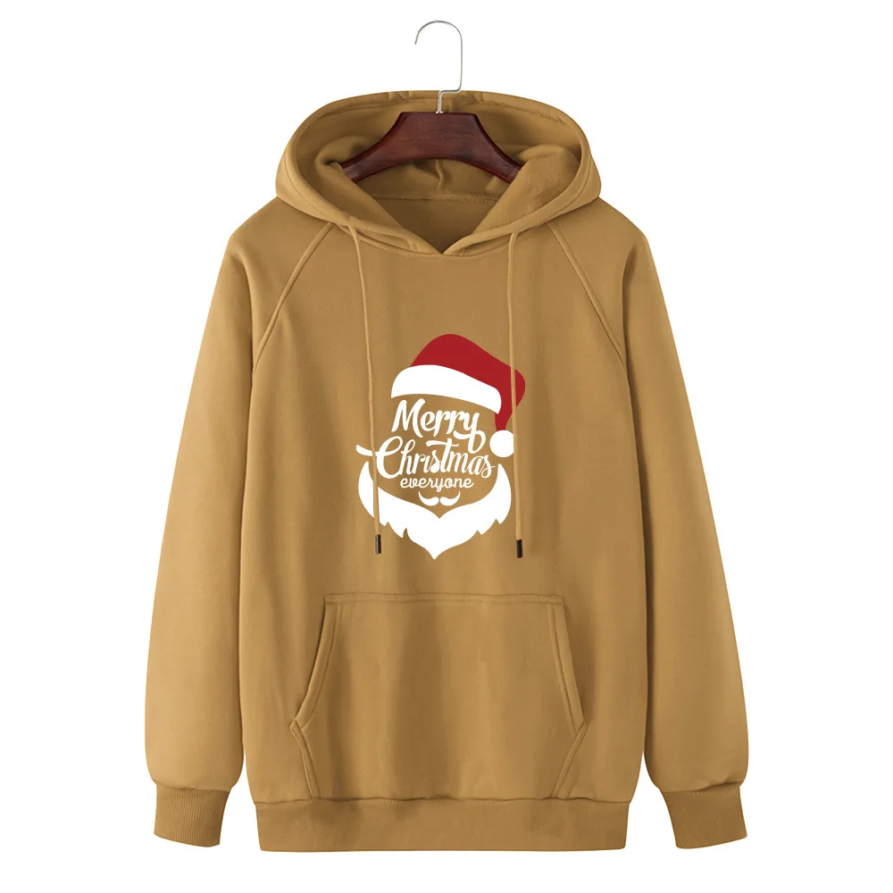 

BOLUBAO Fashion Men Comfortable Hoodies Sweatshirt Brand Male Sweatshirts Santa Claus Printing Street Hooded Sweatshirt Men