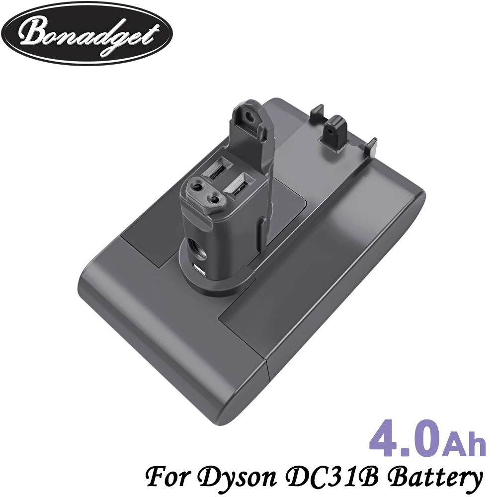Сменный литий-ионный аккумулятор Bonadget 22 2 в 4000 мА/ч DC31 тип B для Dyson DC31B DC35 DC44 DC45