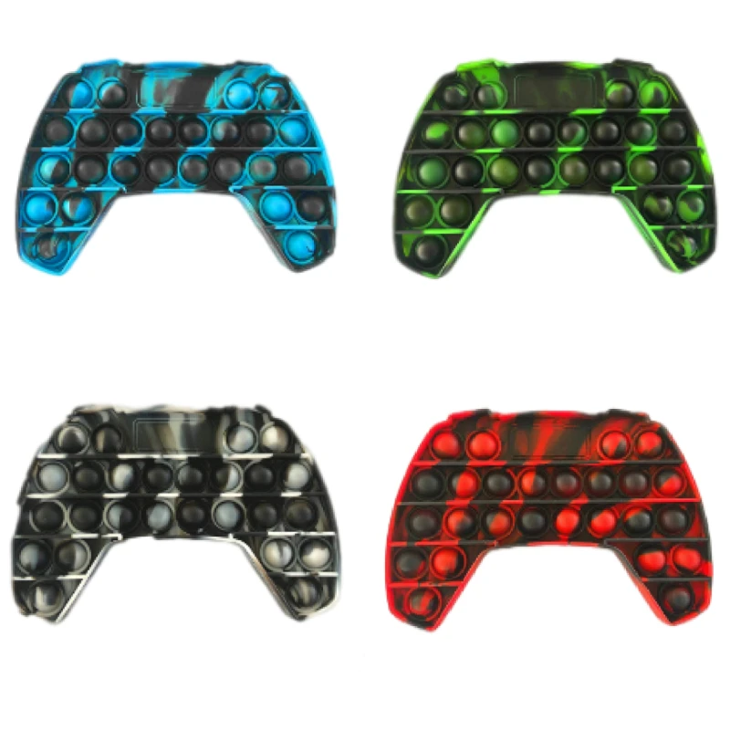 

Игрушка антистрессовая с ананасами и радужными пузырьками, антистрессовая настольная игрушка для детей и взрослых, с сенсорным аутизмом, С...