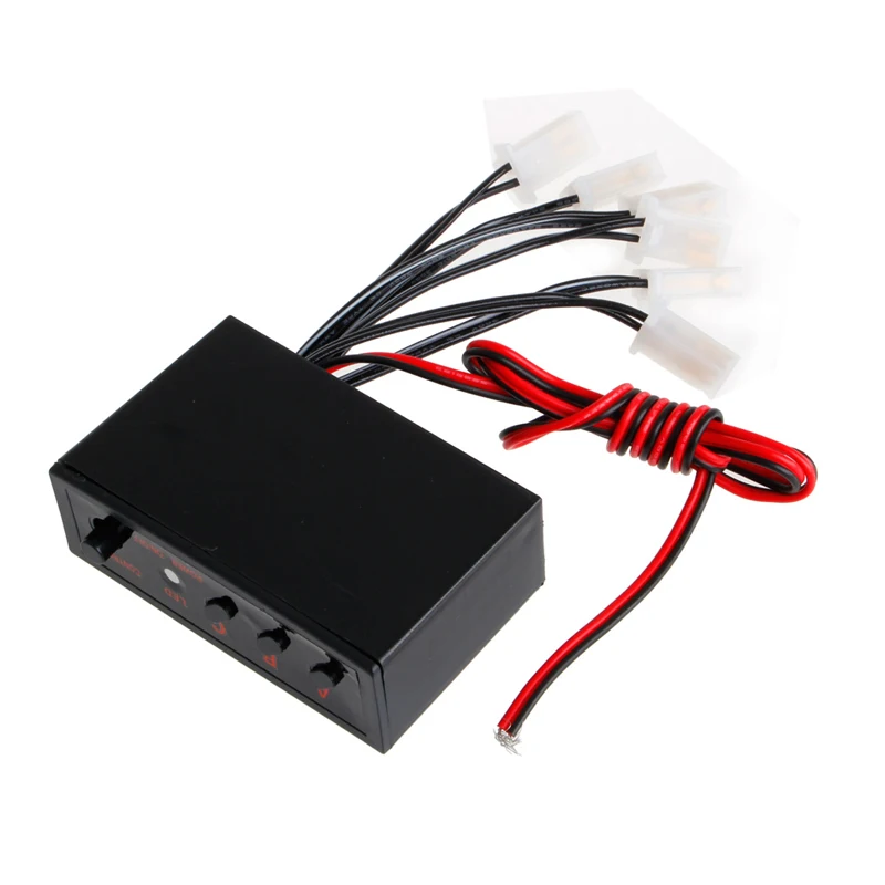 

6 Ways LED Car Strobe Flash Light Lamp Emergency Flashing Controller Box DC 12V Wholesale