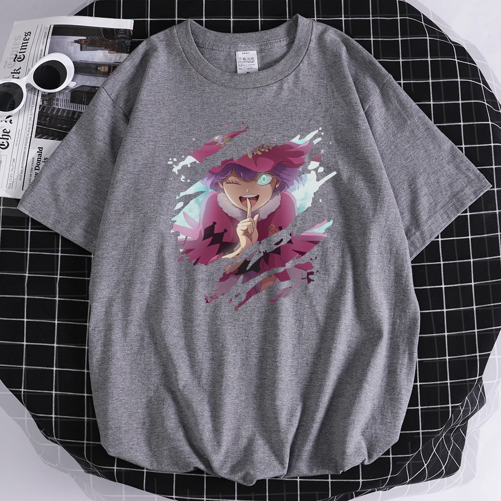 

Футболка мужская с принтом черного клевера, спортивная летняя рубашка, модная удобная одежда, уличная одежда