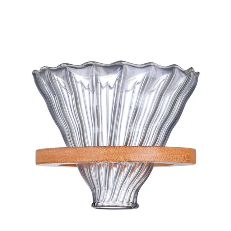 Эко кофейный Новый термостойкий V60 для наполнения стеклянной посуды кофейник