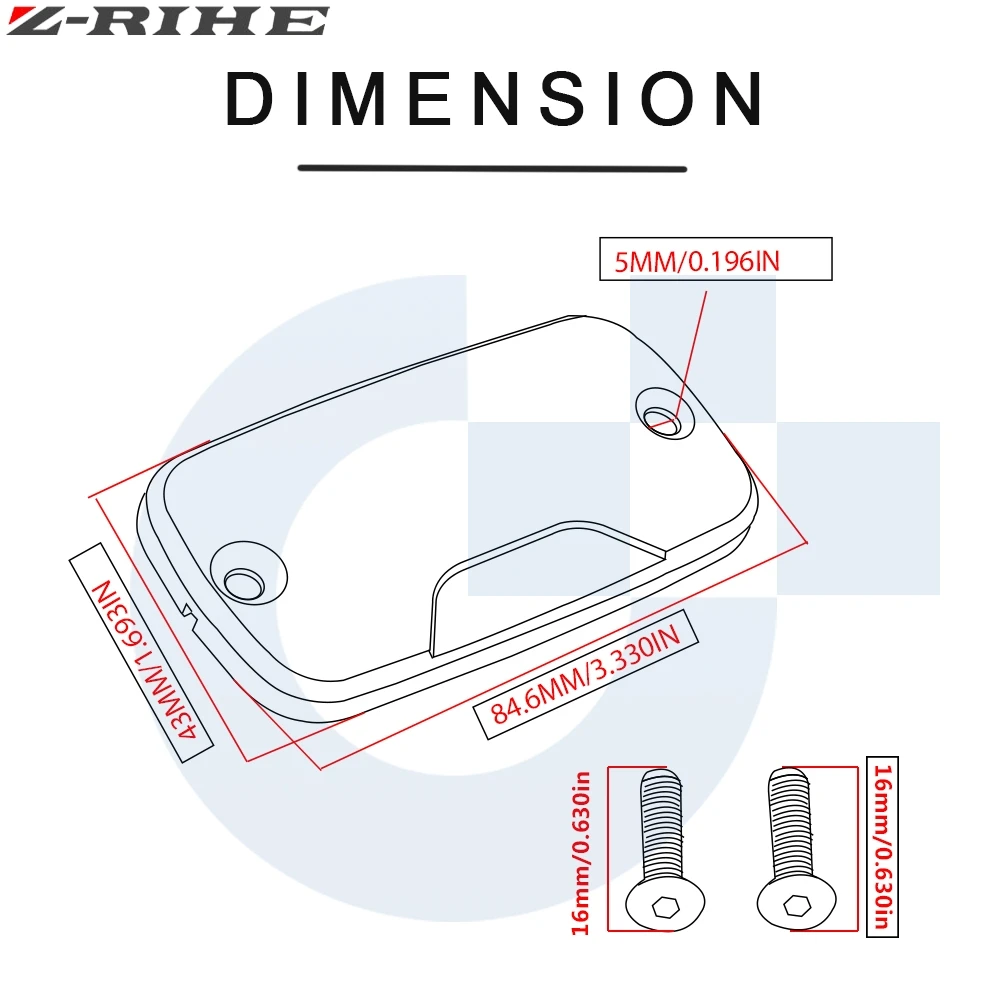motorcycle accessories part fluid reservoir cap motorbike front brake moto aluminum for honda x adv xadv x adv 2017 2018 2019 free global shipping
