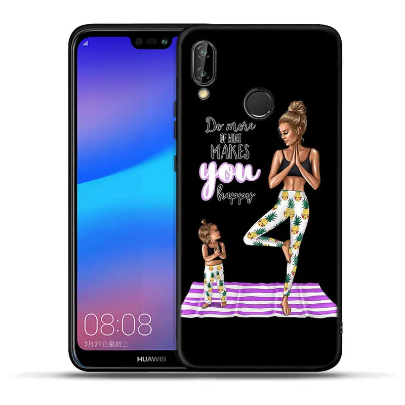 H1504 Для huawei Mate10 20 Lite Pro P9 P10 P20 P8 Lite P20 P30 Pro P Smart модный семейный супер мама и папа мальчик девочка чехол для телефона - Цвет: H1504