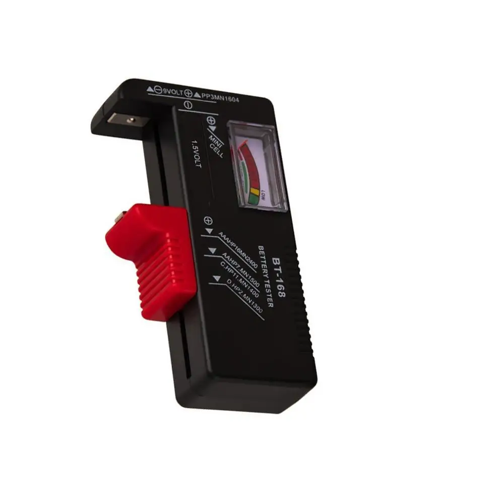 Портативный Универсальный Цифровой Тестер Аккумуляторов BT168 тестер напряжения