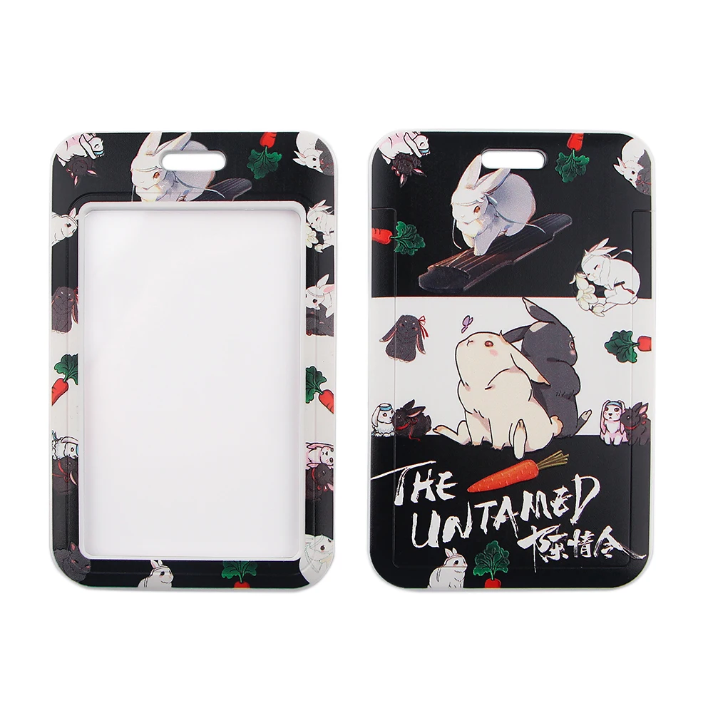 Креативный шнурок ER537 с милым Кроликом держатель для карт подвешивания на шею