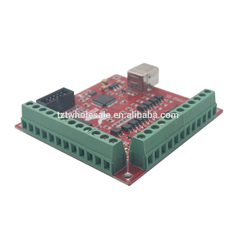 

CNC USB MACH3 100Khz Breakout Board 4 Axis Interface Driver Motion Controller