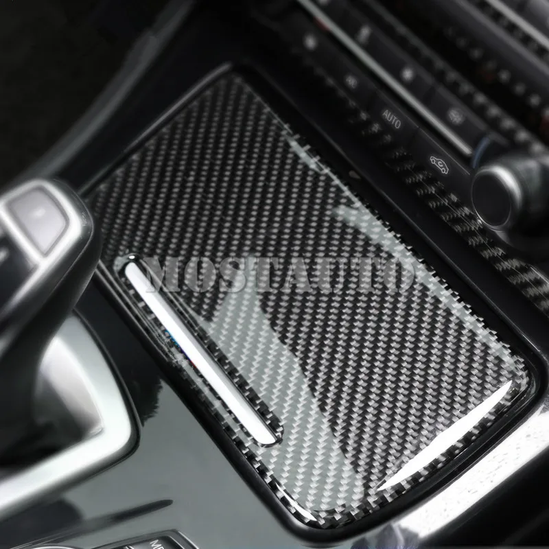 Для BMW 5 серии F10 F11 консоль из углеродного волокна держатель для стакана воды