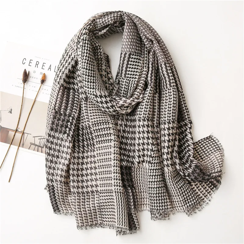 

Aztec Fashion Plain Geometric Striped Line Tassel Viscose Shawl Scarf Lady Wrap Pashminas Snood Bufandas Muslim Hijab 180*90Cm