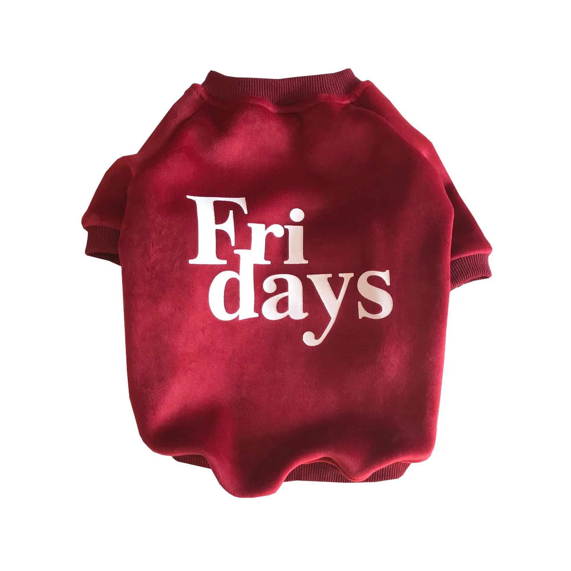 Сошки для собак одежда домашних животных двухсторонняя бархатная золотого цвета