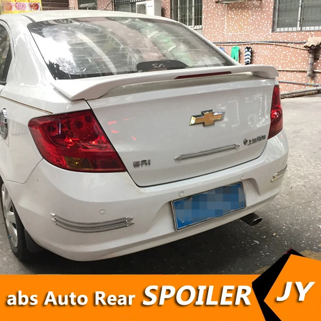 Спойлер для Chevrolet Sail 2011 2013 со стандартным качественным ABS материалом заднее крыло