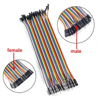 40 pin dupont line 10cm20cm30cm male to malefemale to male female to female jumper wire dupont cable