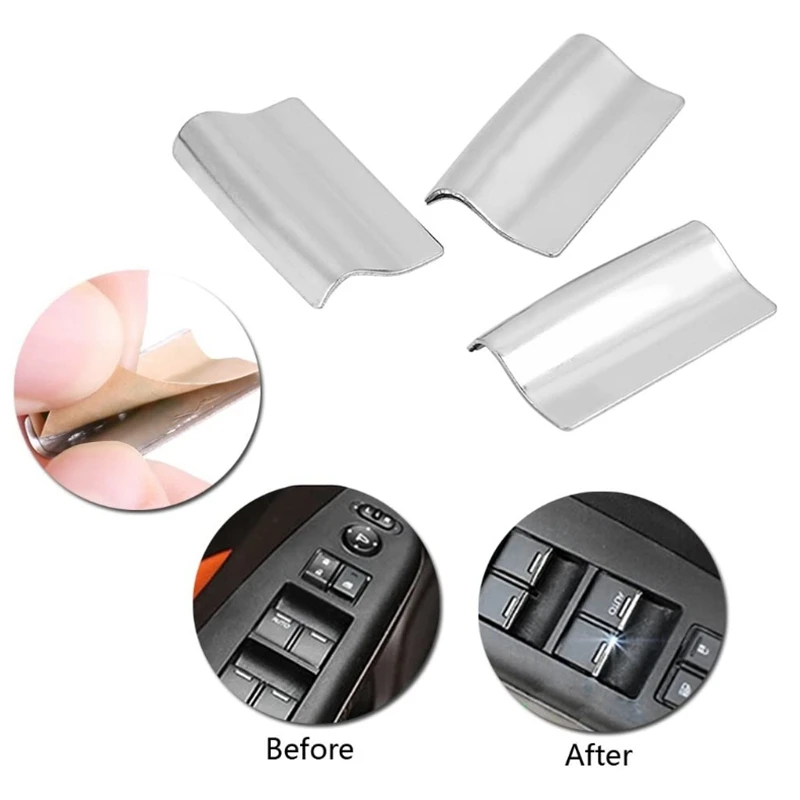 7 шт. переключатель двери окна кнопки подъема крышки отделки для Honda Civic CRV CR V Vezel