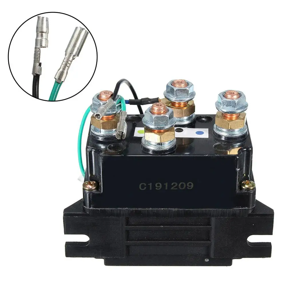 Релейный Электромагнит 400A 12 В постоянного тока для автомобиля вездехода