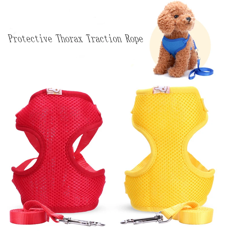 5 цветов домашних животных защитный грудной клетки тяговых канатов нейлоновый