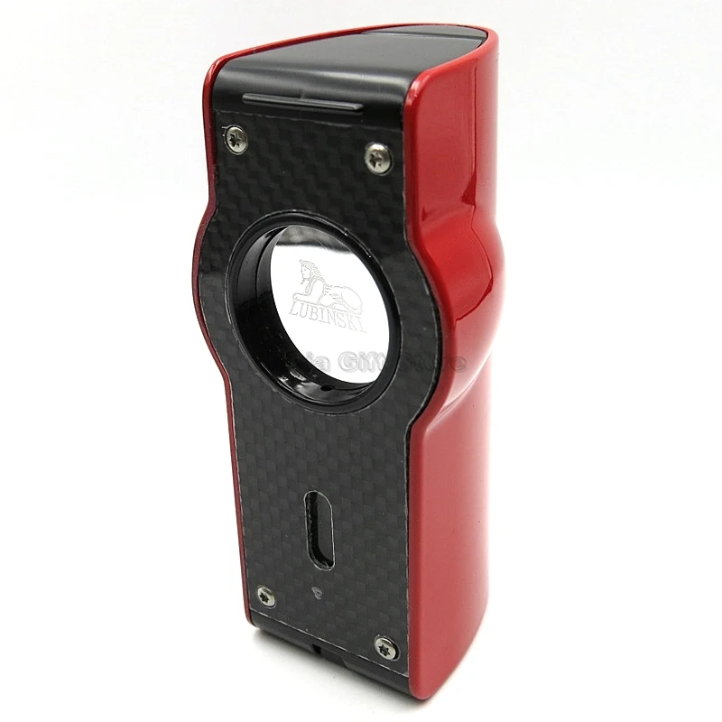 Lubinski металлическая четыре фонарь зажигалка для сигарет лазерная сенсорная