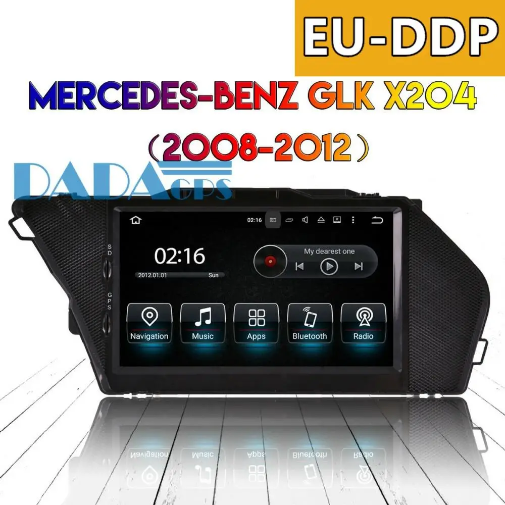Android 8 0 7 1 автомобиля Радио DVD плеер GPS навигации для Mercedes Benz GLK X204 2008 2009 2010 2011 2012