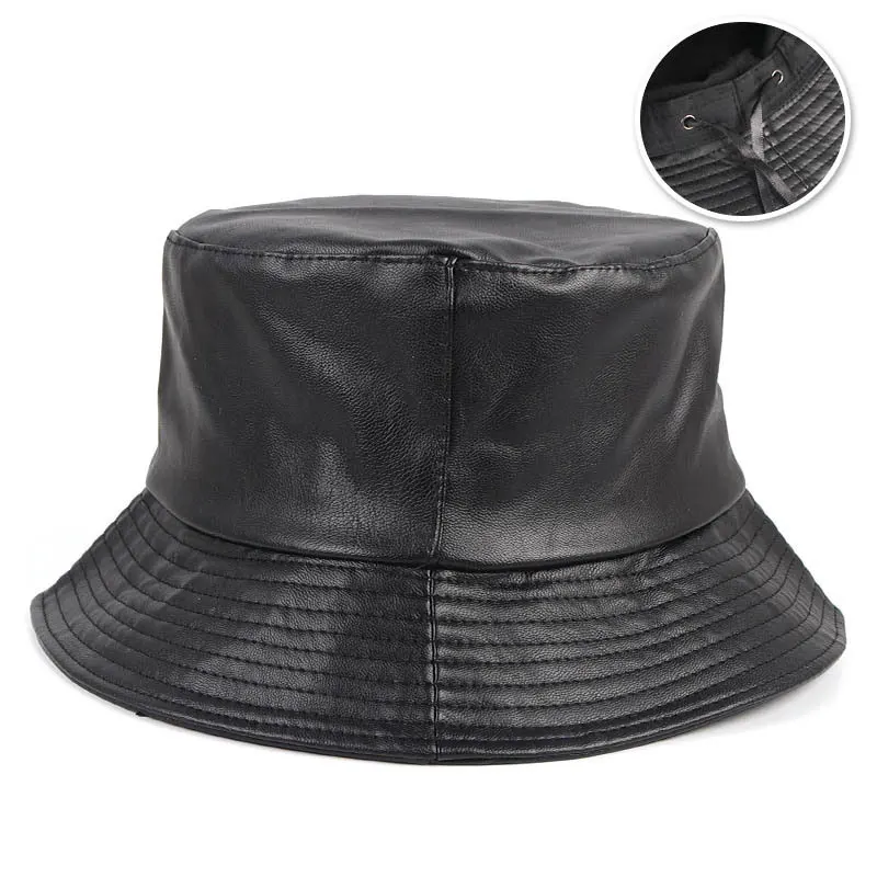 Искусственная кожа шляпа в рыбацком стиле унисекс Панама Весенняя новинка