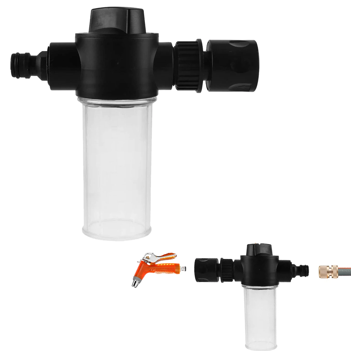 100 мл автомобиль шайба пены горшок губка для мытья автомобиля Ланс чистыми