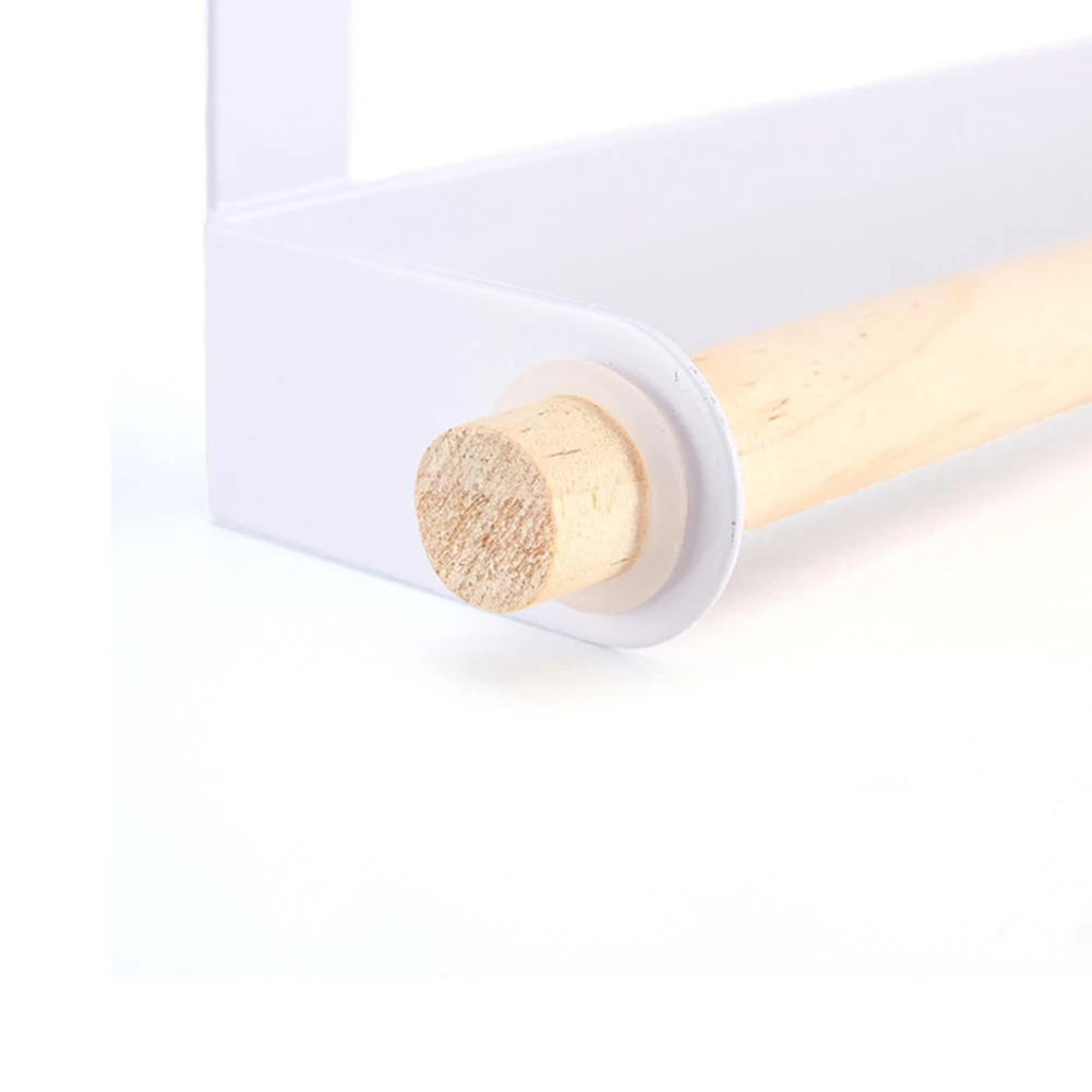 

Kitchen Towel Holder Roll Paper Storage Rack Tissue Hanger Under Cabinet Door NE