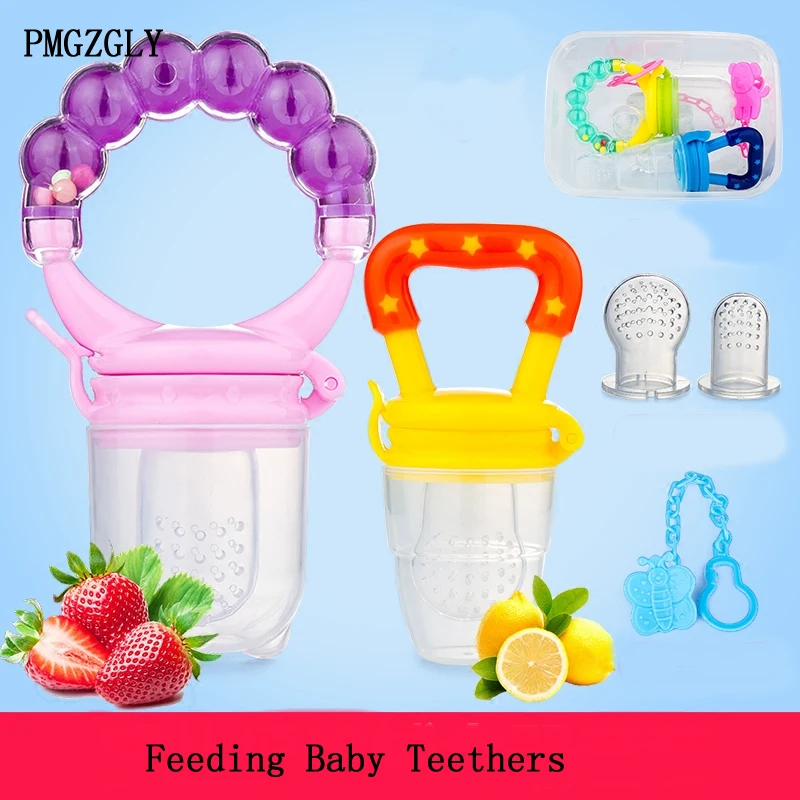 Детская соска кормушка для фруктов детей силиконовая пустышка младенцев
