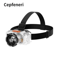 strong light led headlamp super bright rechargeable lantern head mounted outdoor camping household long shot night fishing